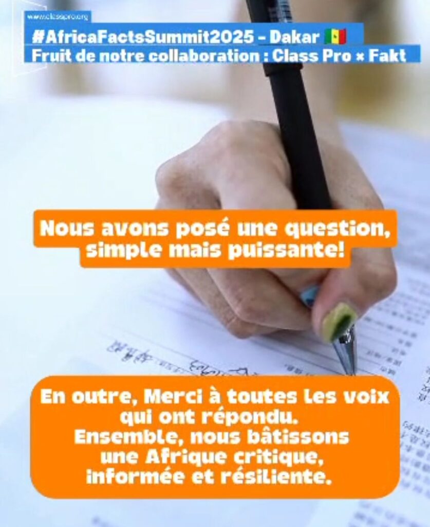 Quand le fact-checking et l&rsquo;éducation aux médias imaginent l&rsquo;Afrique de demain