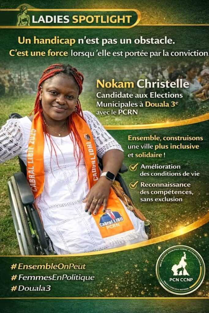 Municipales 2026 à Douala 3 : « Nous portons le changement » – rencontre avec Nokam Christelle, candidate engagée pour une démocratie inclusive